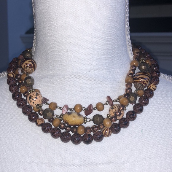 NWOT Into the Wild Premier Designs necklace and earrings - Picture 4 of 9